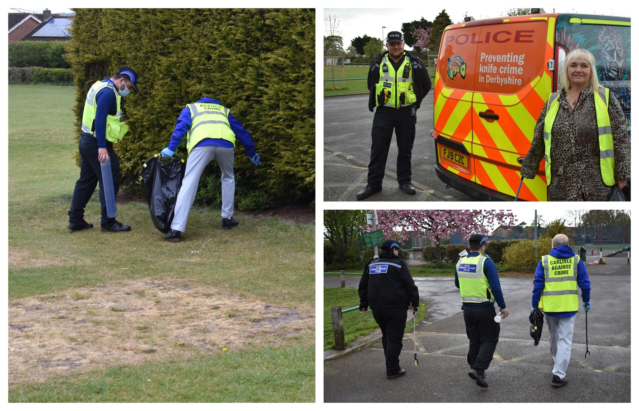 Knife sweep Carlisle Against Crime